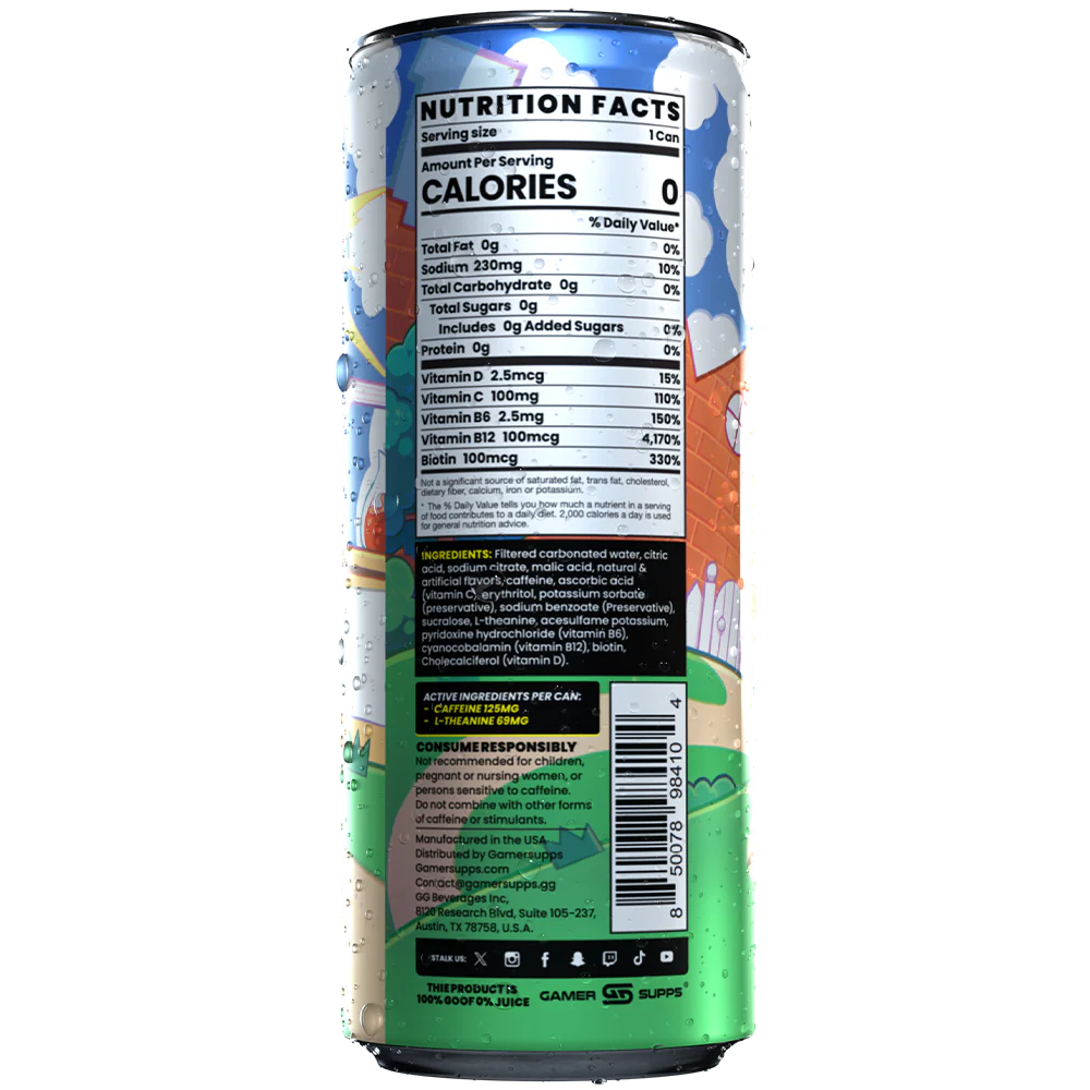 GG® Sugar Free Premium Energy - Variety Pack (12 Cans) - Image 7